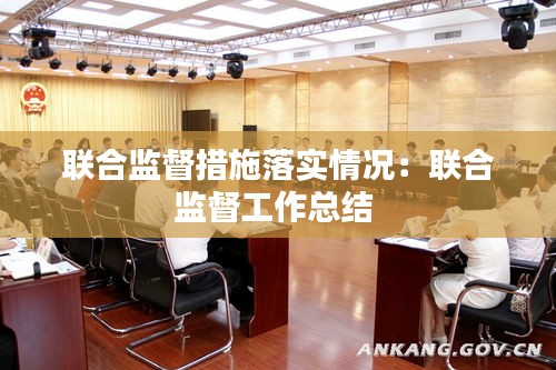 联合监督措施落实情况：联合监督工作总结 