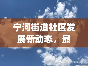 宁河街道社区发展新动态，最新头条新闻