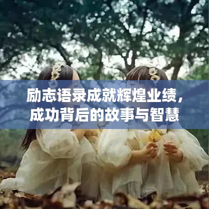 励志语录成就辉煌业绩，成功背后的故事与智慧
