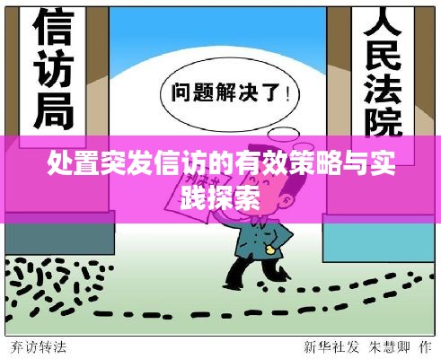 处置突发信访的有效策略与实践探索